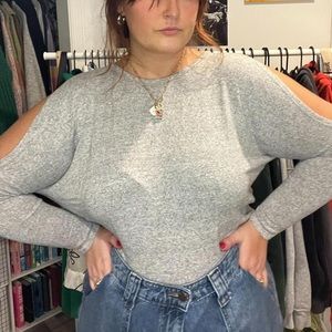 forever 21 open shoulder top